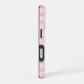 Geblokte Initialen Aangepast iPhone 16 Hoesje (Rechterkant)