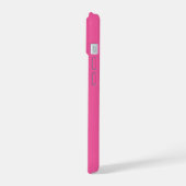 Geblokte kleuren met personalisatie iPhone 15 case (Linkerkant)