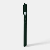 Geblokte kleuren met personalisatie iPhone 15 case (Linkerkant)