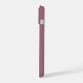 Geblokte kleuren met personalisatie iPhone 15 case (Linkerkant)