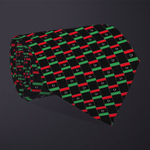 Geblokte vlag van Libië