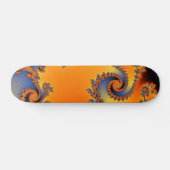 Geblust Dubbele Spiraal Skateboard (Horizontaal)