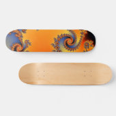 Geblust Dubbele Spiraal Skateboard (Horizontaal)