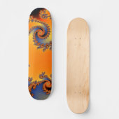 Geblust Dubbele Spiraal Skateboard (Voorkant)