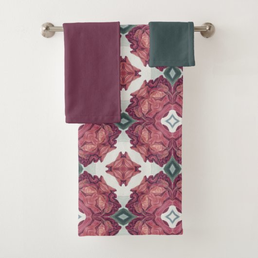 Geblusterd  bad handdoek (Insitu)