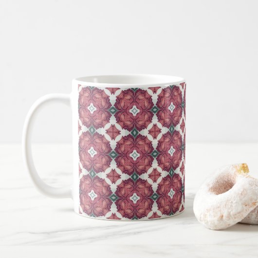 Geblusterd koffiemok (Met donut)