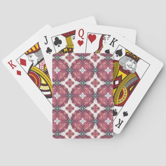 Geblusterd  pokerkaarten (Achterkant)