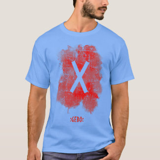 Gebo Rune Red T-shirt
