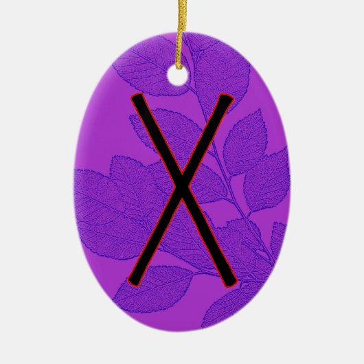 Gebo Viking Rune Ornament - Eenheid! (Voorkant)