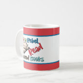 Geboden boeken lezen koffiemok (Voorkant links)