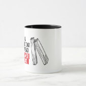 Geboden boeken lezen mok (Midden)