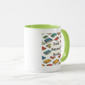 Geboden boeken lezen mok (Voorkant rechts)