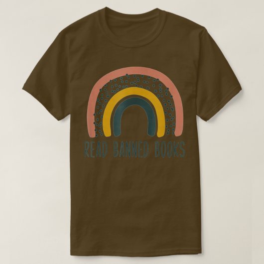 Geboden boeken lezen t-shirt (Design voorkant)