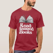 Geboden boeken lezen t-shirt (Voorkant)