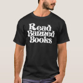 Geboden boeken lezen t-shirt (Voorkant)