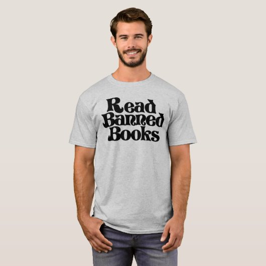 Geboden boeken lezen t-shirt (Voorkant volledig)