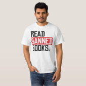 Geboden boeken lezen t-shirt (Voorkant volledig)