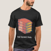 Geboden boeken lezen t-shirt (Voorkant)