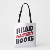 Geboden boeken lezen tote bag (Voorkant)
