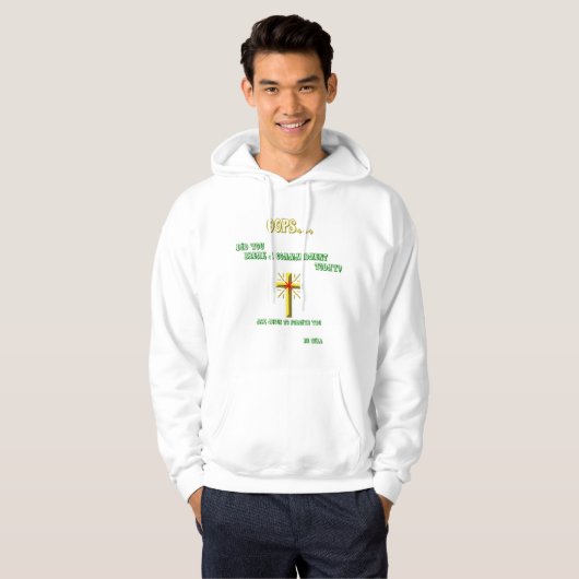 Geboden Christelijk Hoodie (Voorkant volledig)