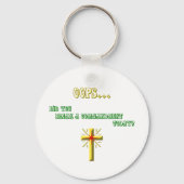 Geboden Christelijk Sleutelhanger (Voorkant)