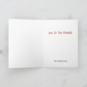 Geboden door drie koningen kerstmis feestdagen kaart (Binnen)