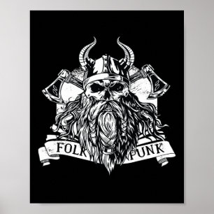 Geboden Viking Warrior Poster