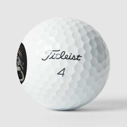 "geboeid hart" golfballen (Logo)