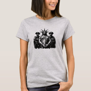 Geboeide Vrijheidsbeeld - Afschaffing ICE T-shirt