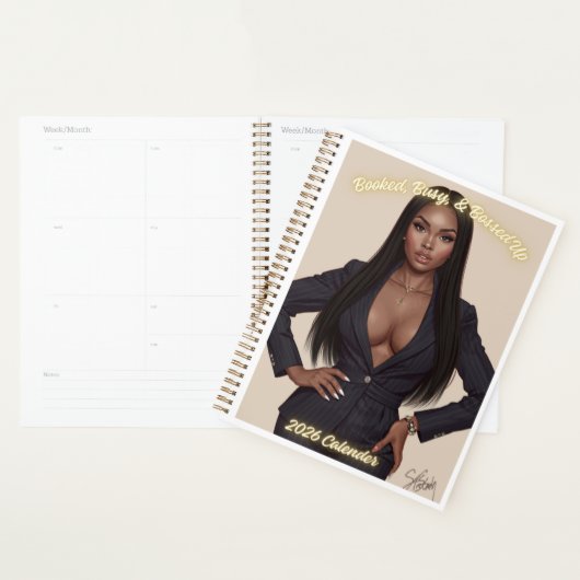 Geboekt, Bezet, & Baas! Planner (Display)