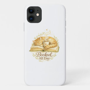 Geboekt voor de hele dag   Waterverf van knusse ka Case-Mate iPhone Case