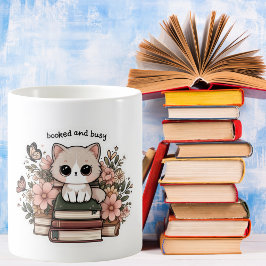 Geboekte en Bezige Koffie Mok