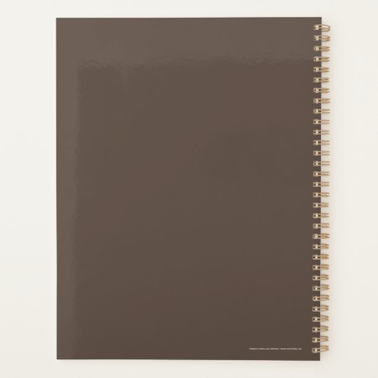 Geboekte weekeinde planner (Achterkant)