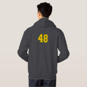 gebogen!48.com hoodie (Achterkant volledig)