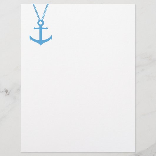 gebogen anker briefhoofd (Voorkant)