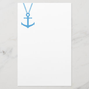 gebogen anker briefpapier