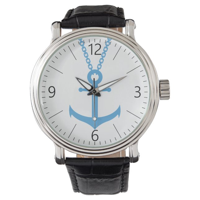 gebogen anker horloge (Voorkant)