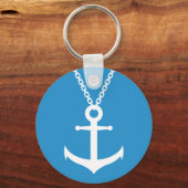 gebogen anker sleutelhanger (Voorkant)