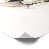 gebogen Arabische Wolf Pup 2009 Poster (Hoek)