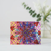 gebogen briefkaart (Staand voorkant)