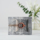 gebogen briefkaart (Staand voorkant)