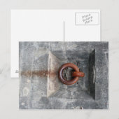 gebogen briefkaart (Voorkant / Achterkant)