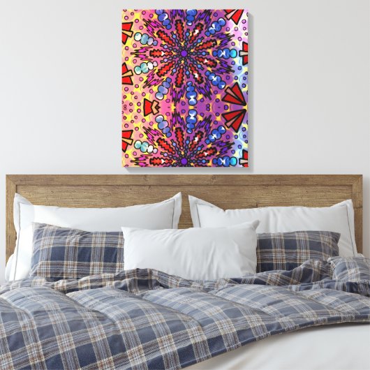 gebogen canvas afdruk (Insitu (Slaapkamer))