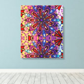 gebogen canvas afdruk (Insitu (Houten vloer))