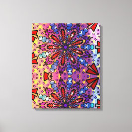 gebogen canvas afdruk