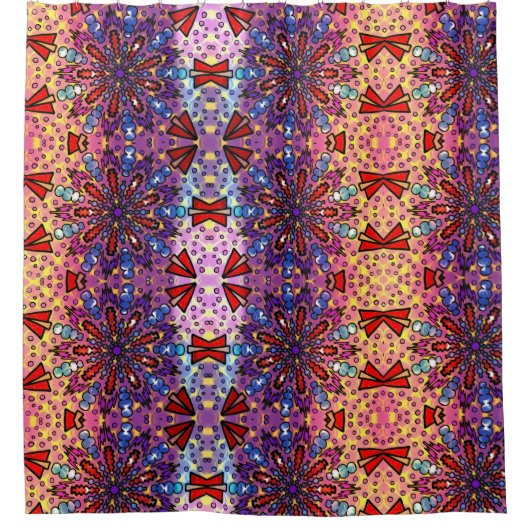 gebogen douchegordijn (Voorkant)