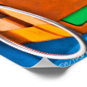 Gebogen en Linkerachter fotoafdrukken Poster (Hoek)