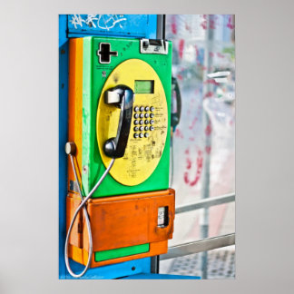 Gebogen en Linkerachter fotoafdrukken Poster