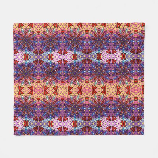 gebogen fleece deken (Voorkant (Horizontaal))