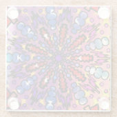 gebogen glazen onderzetter (Achterkant)